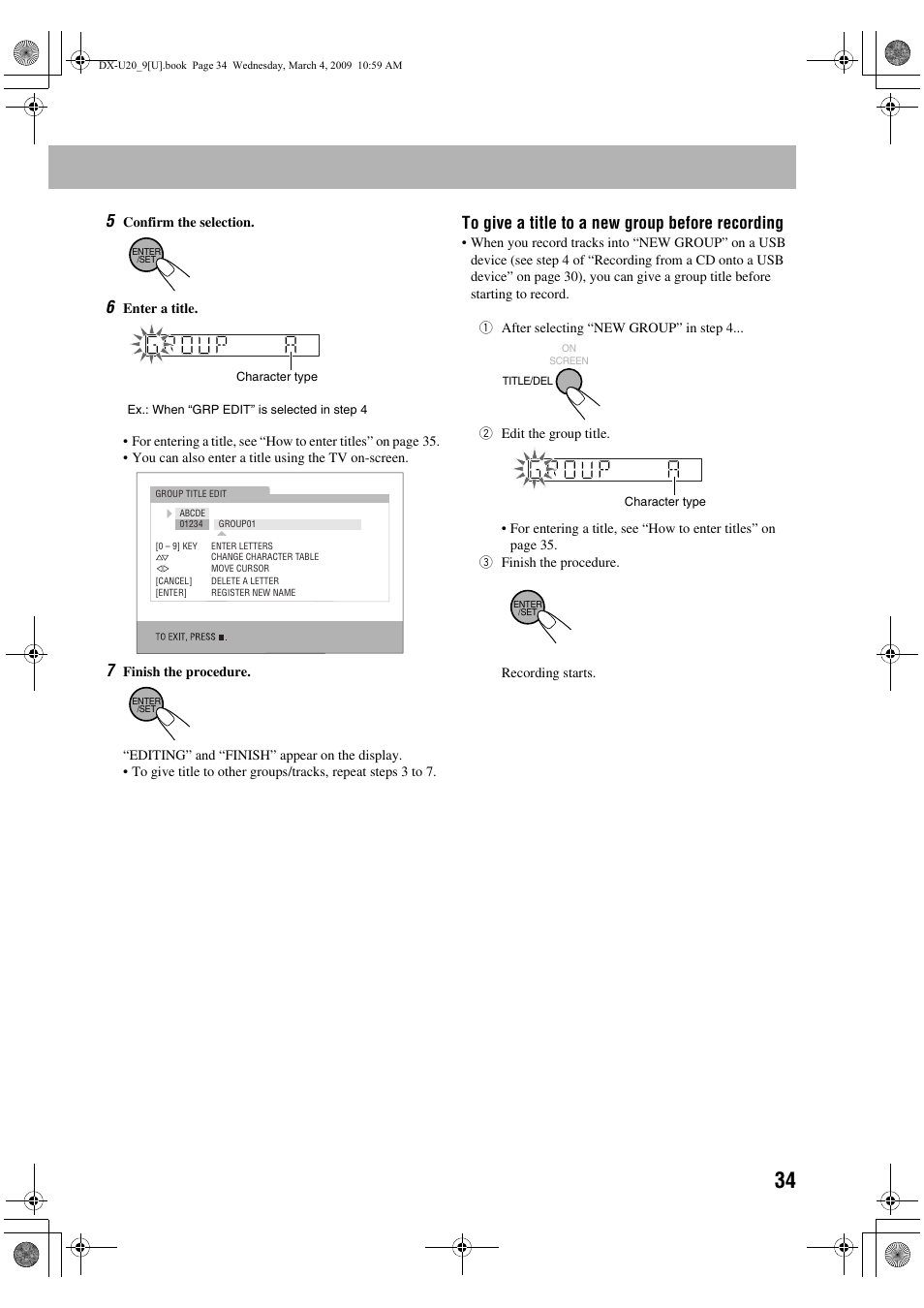 JVC CA-DXU20 User Manual | Page 37 / 60