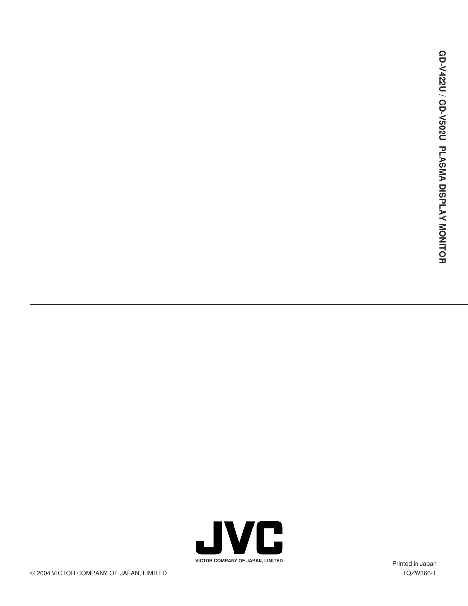 JVC GD-V422U User Manual | Page 40 / 76