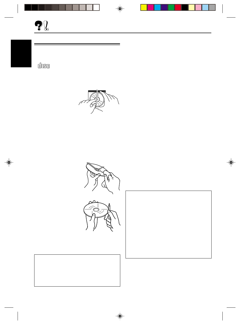 Maintenance, Handling cds | JVC KD-S713R User Manual | Page 26 / 28