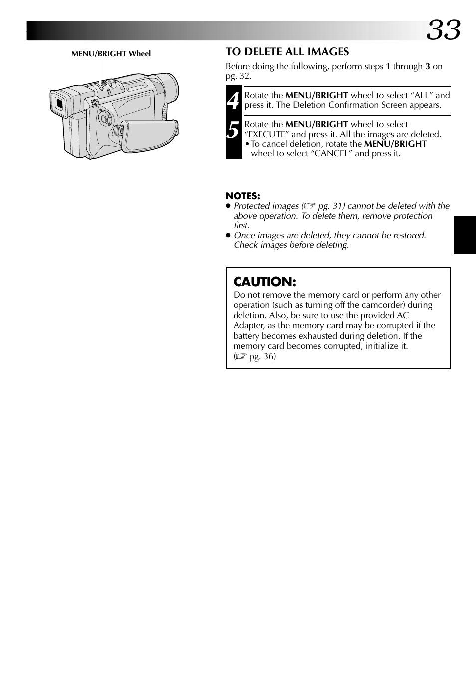 JVC GR-DVL915 User Manual | Page 33 / 92