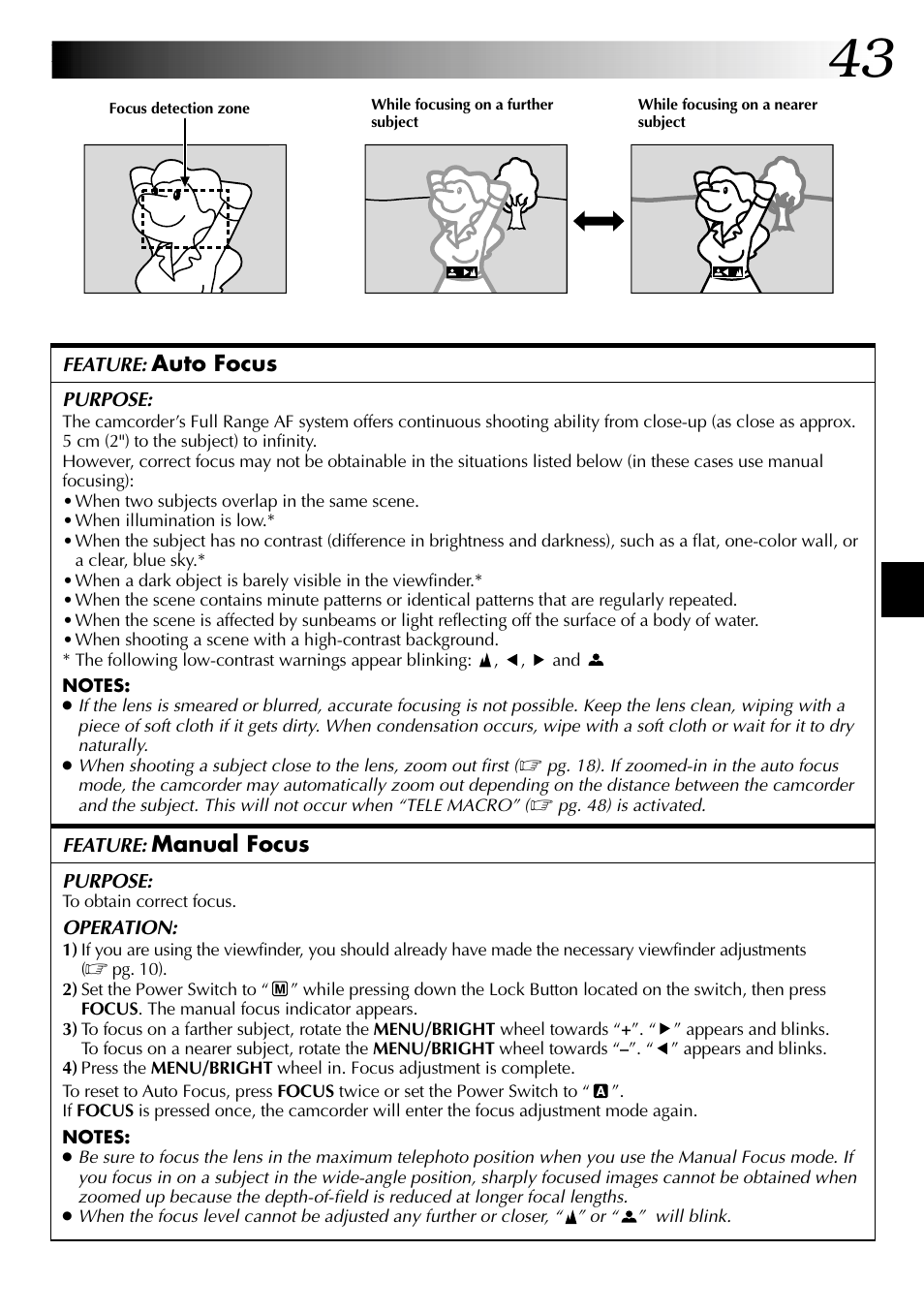 JVC GR-DVL915 User Manual | Page 43 / 92