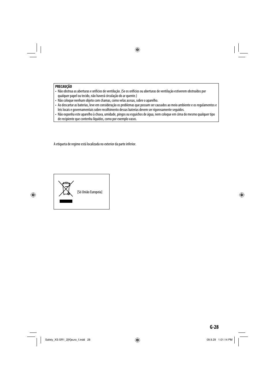 G-28 | JVC XS-SR2 User Manual | Page 29 / 72