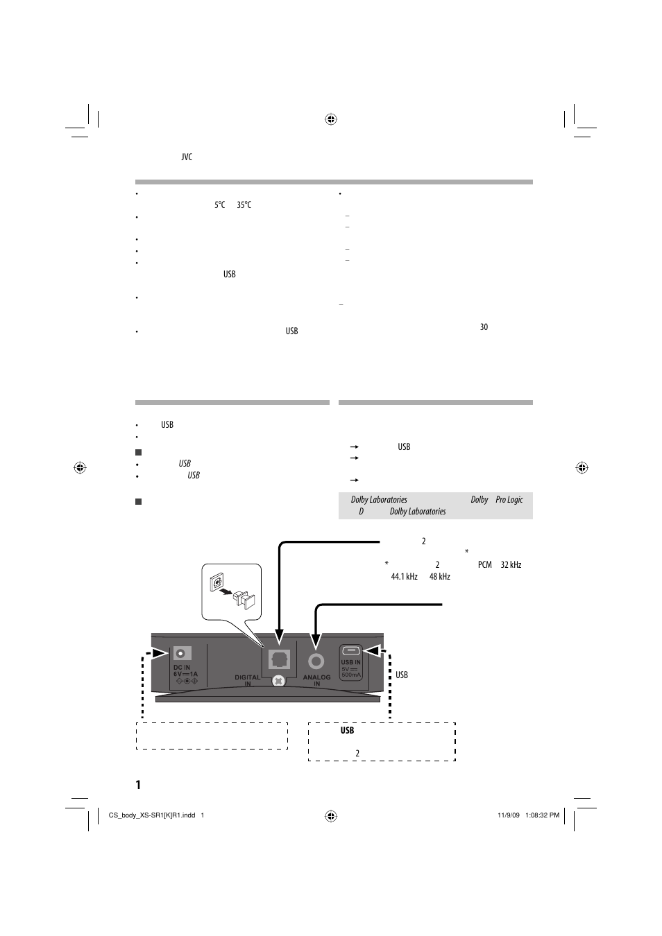 JVC XS-SR2 User Manual | Page 64 / 72