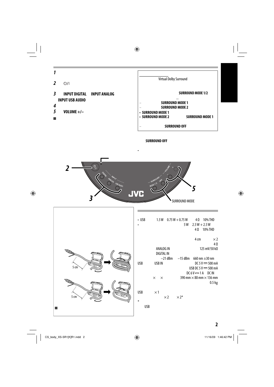 JVC XS-SR2 User Manual | Page 65 / 72