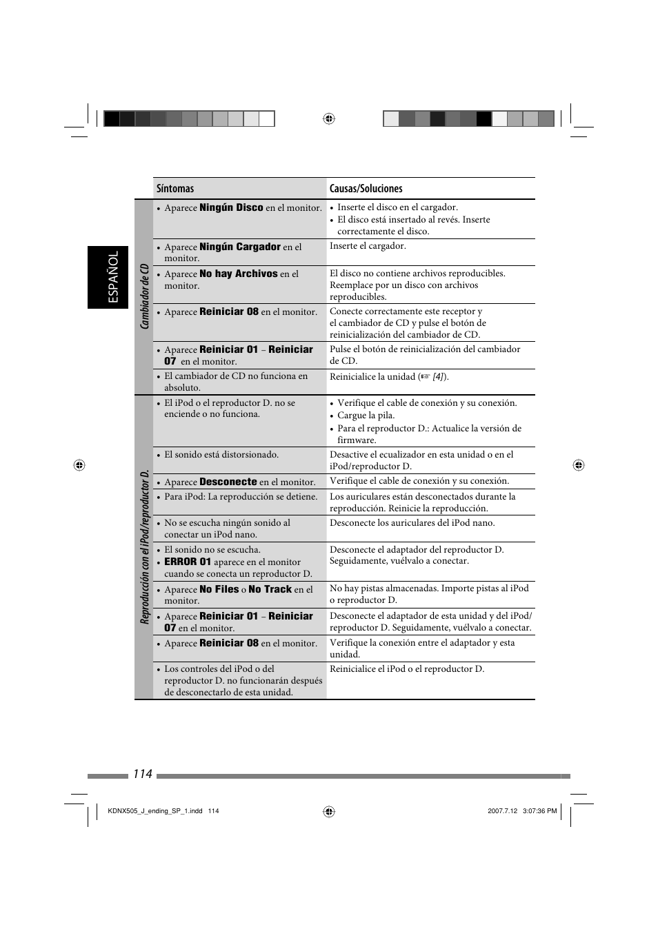 Español 114 | JVC KD-NXD505J User Manual | Page 232 / 357