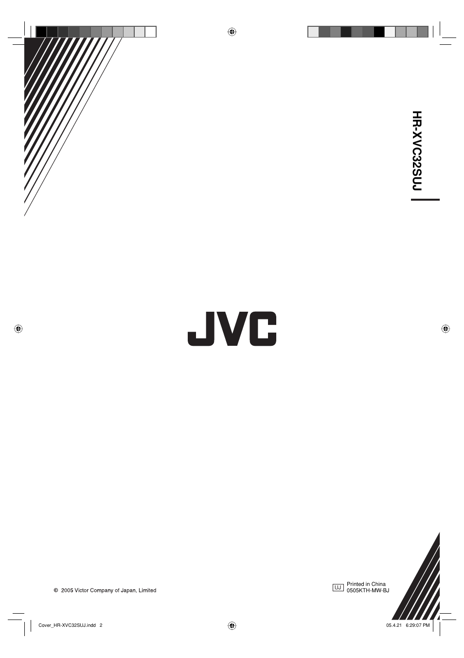 Hr-xvc32suj | JVC HR-XVC32SUJ User Manual | Page 40 / 40