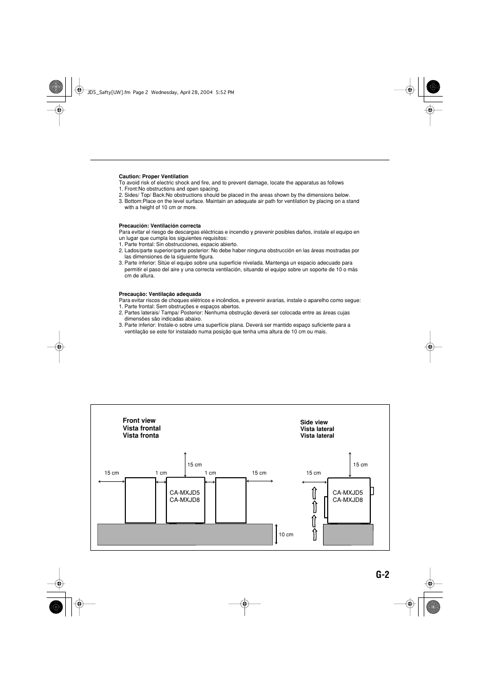 JVC CA-MXJD8UW User Manual | Page 129 / 186