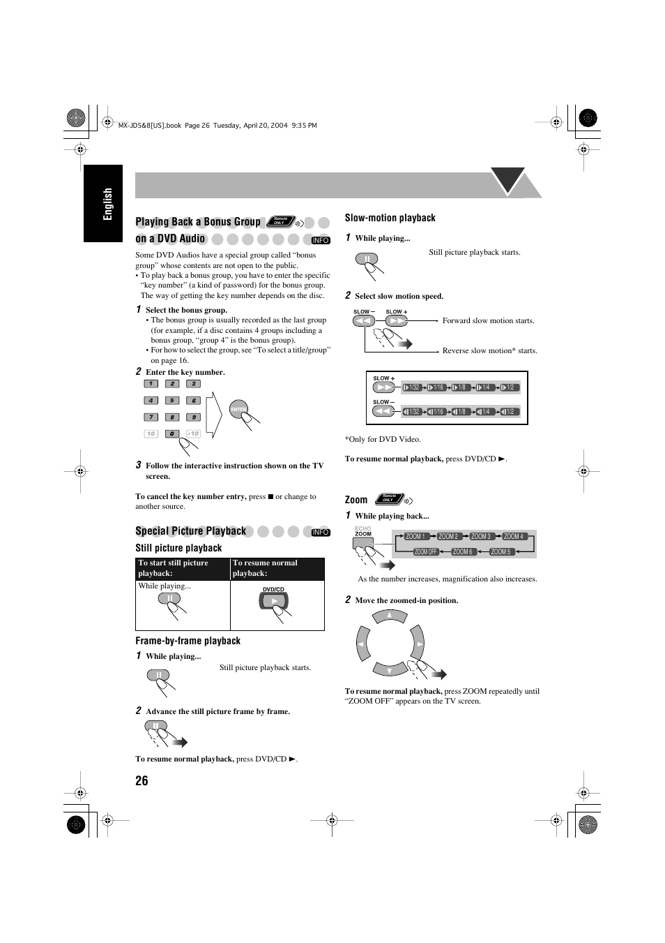 JVC CA-MXJD8UW User Manual | Page 30 / 186