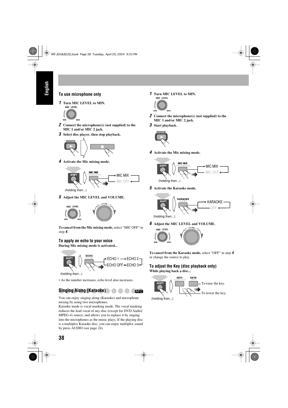 JVC CA-MXJD8UW User Manual | Page 42 / 186