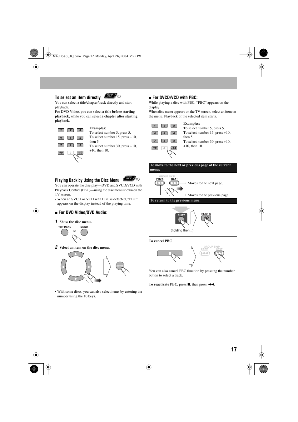 JVC CA-MXJD8UW User Manual | Page 84 / 186