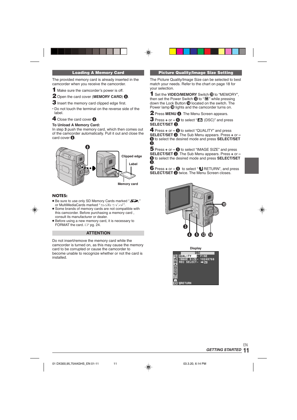 JVC GR-DX106/76AG User Manual | Page 11 / 60