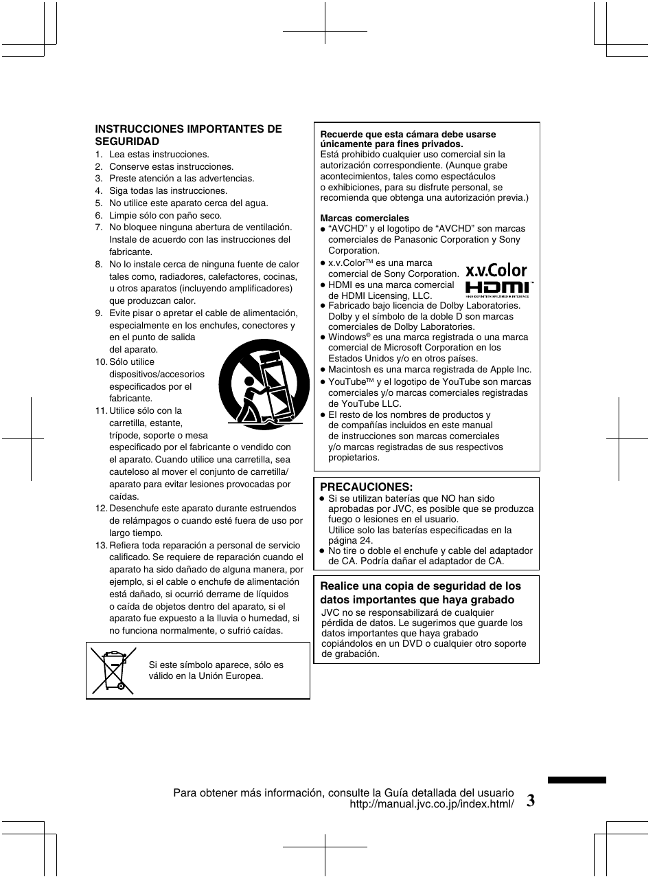 JVC Everio GZ-HM320U User Manual | Page 35 / 96