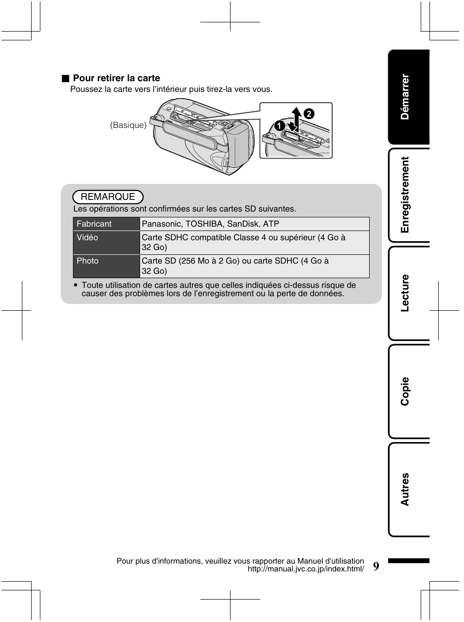JVC Everio GZ-HM320U User Manual | Page 73 / 96