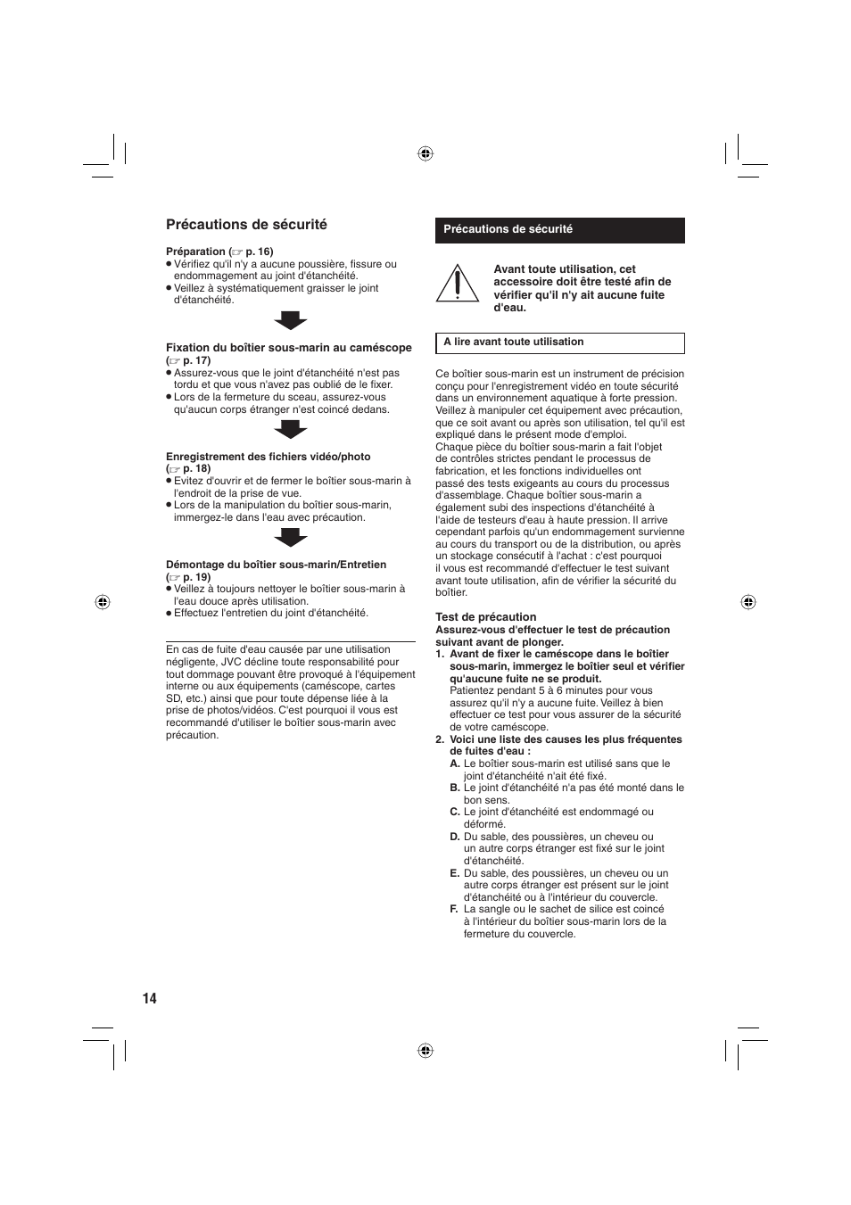 JVC WR-MG88U User Manual | Page 14 / 116