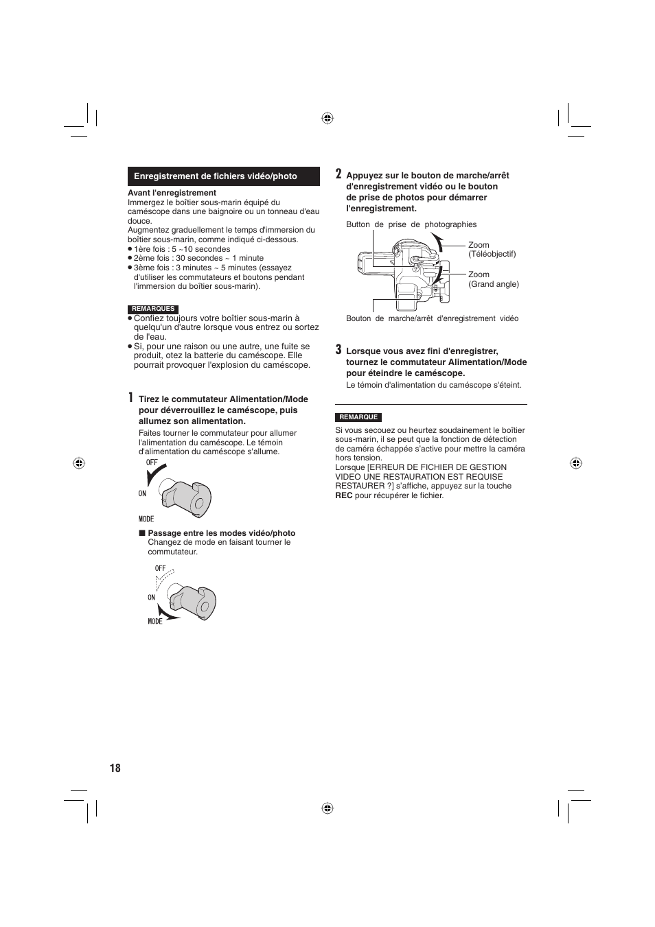 JVC WR-MG88U User Manual | Page 18 / 116
