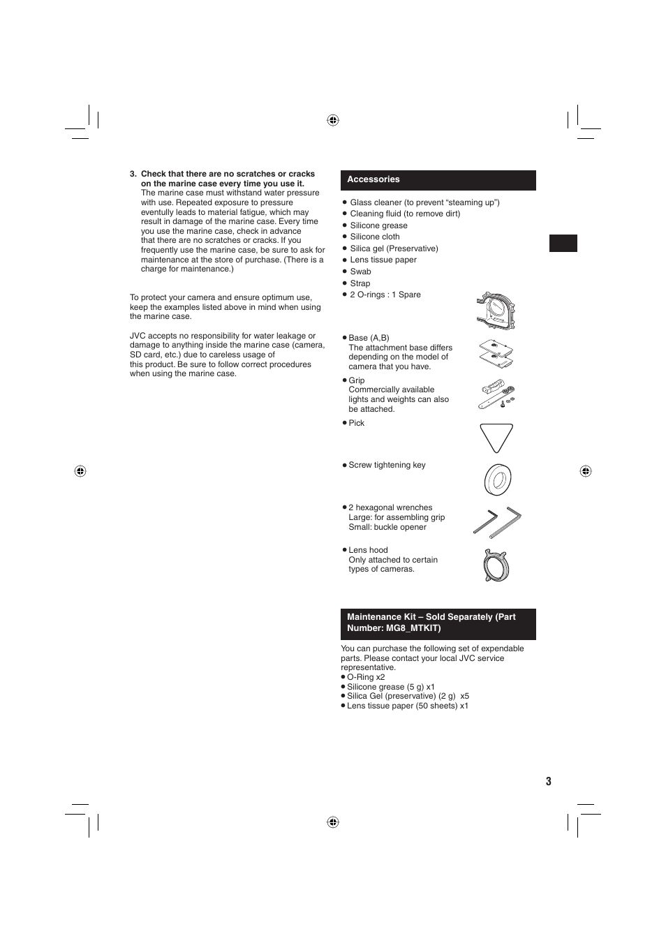 JVC WR-MG88U User Manual | Page 3 / 116
