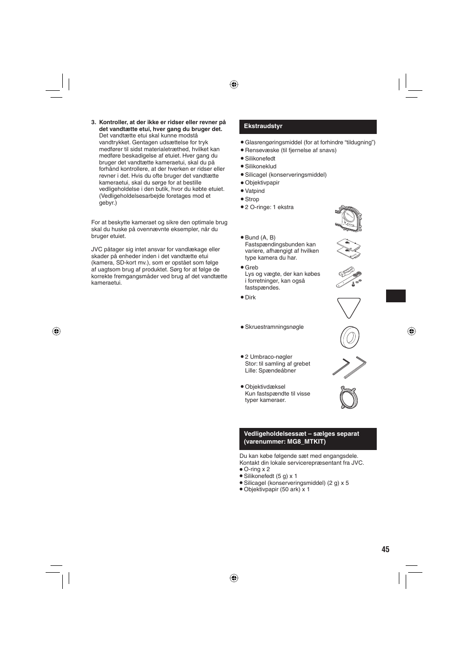 JVC WR-MG88U User Manual | Page 45 / 116