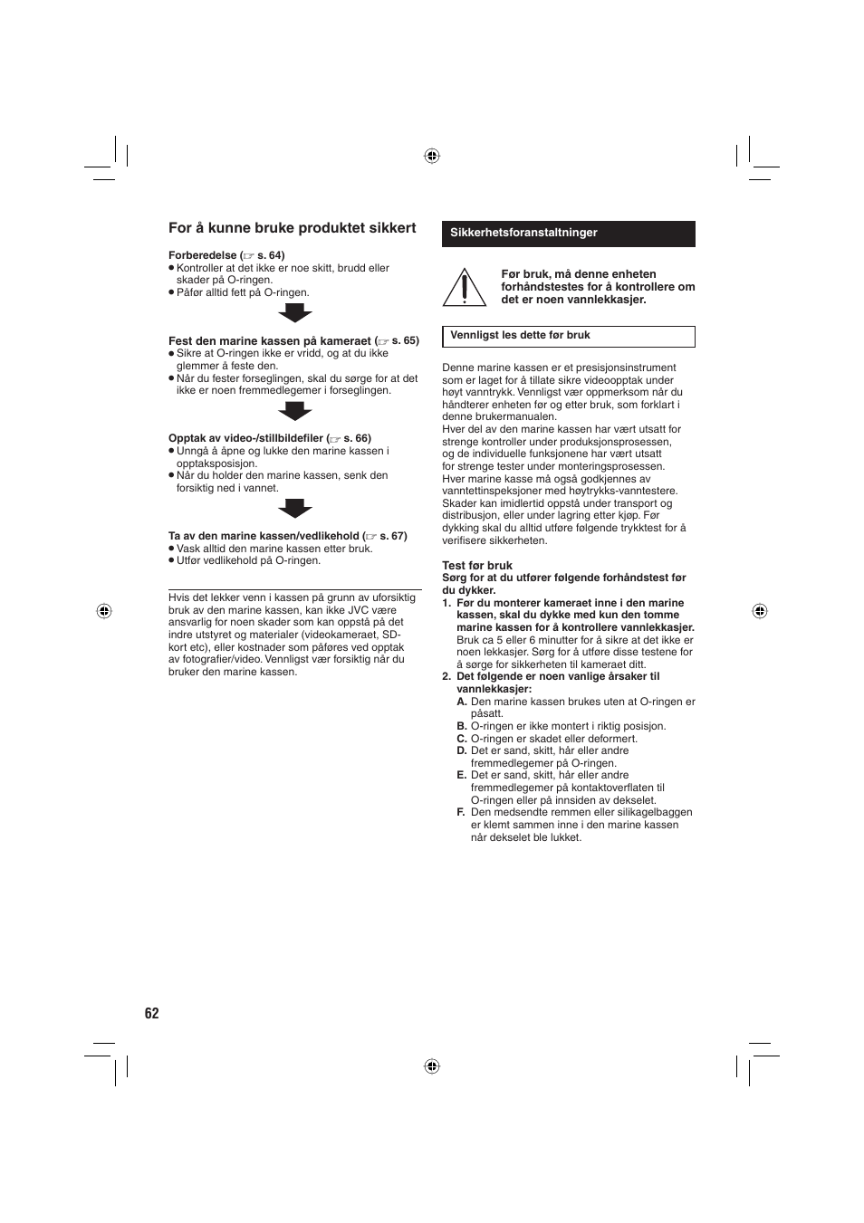 JVC WR-MG88U User Manual | Page 62 / 116