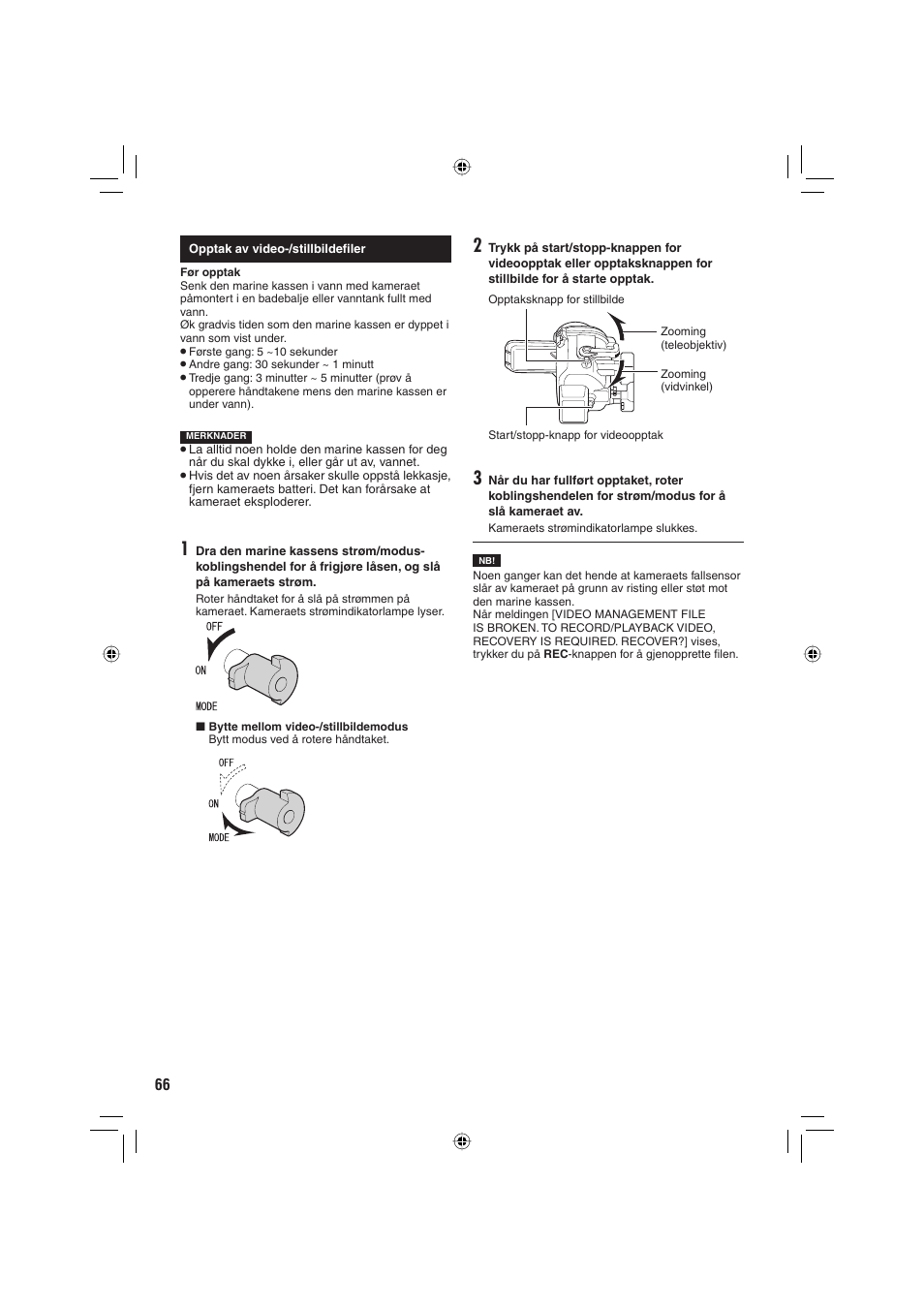 JVC WR-MG88U User Manual | Page 66 / 116