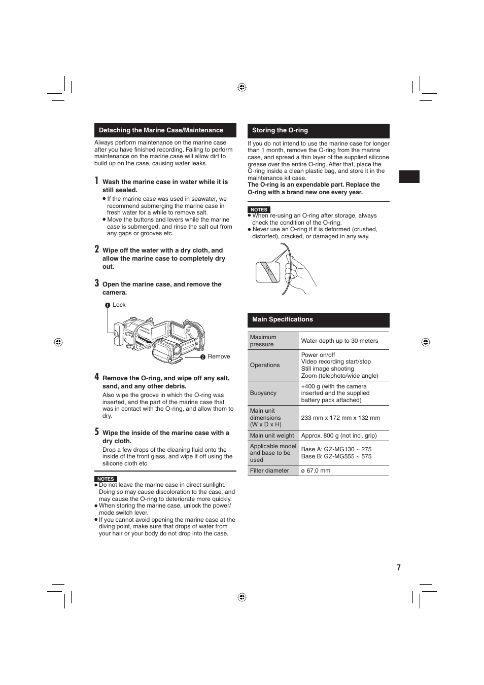 JVC WR-MG88U User Manual | Page 7 / 116
