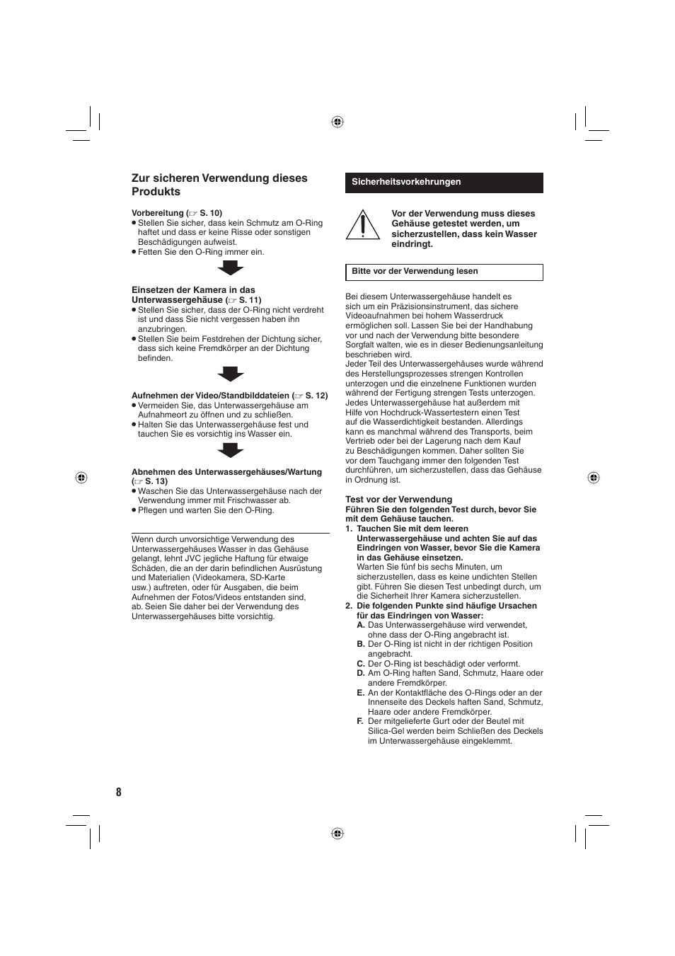 JVC WR-MG88U User Manual | Page 8 / 116