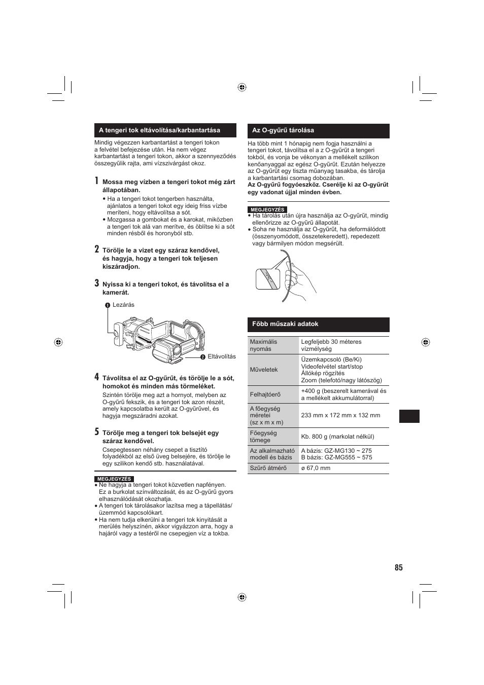 JVC WR-MG88U User Manual | Page 85 / 116