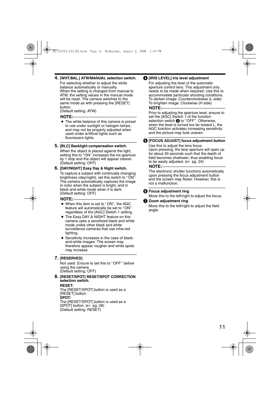 JVC LST0420-001B User Manual | Page 11 / 32