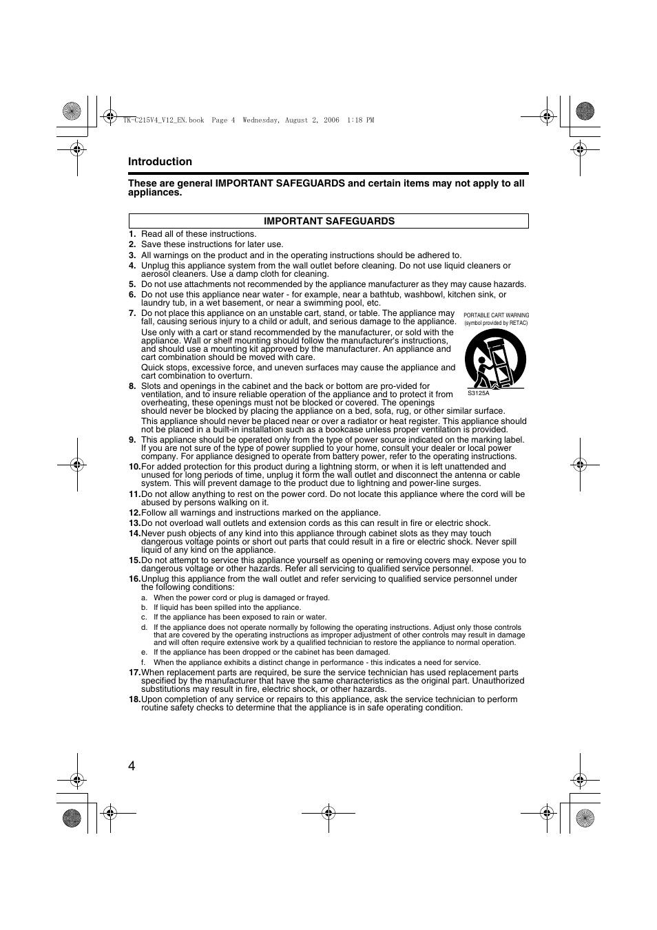 JVC LST0420-001B User Manual | Page 4 / 32