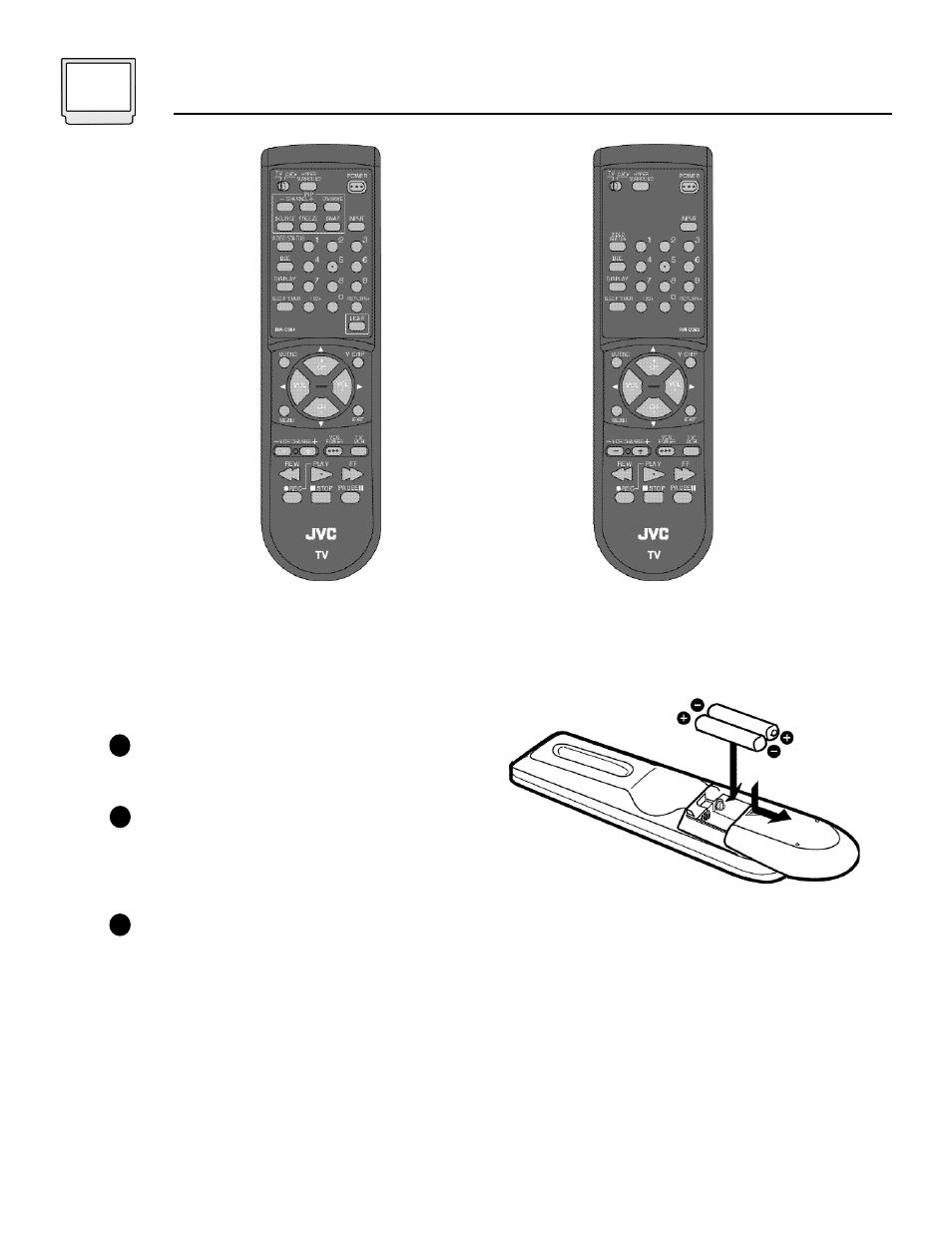 10 getting started | JVC AV-36D501 User Manual | Page 10 / 32
