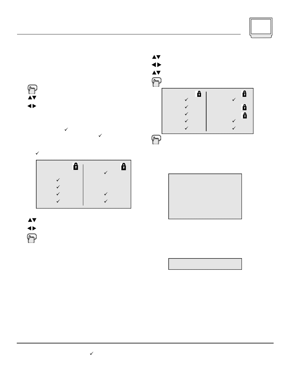 Plug in menu 17, Channel summary, Channel summary - lock | JVC AV-36D501 User Manual | Page 17 / 32