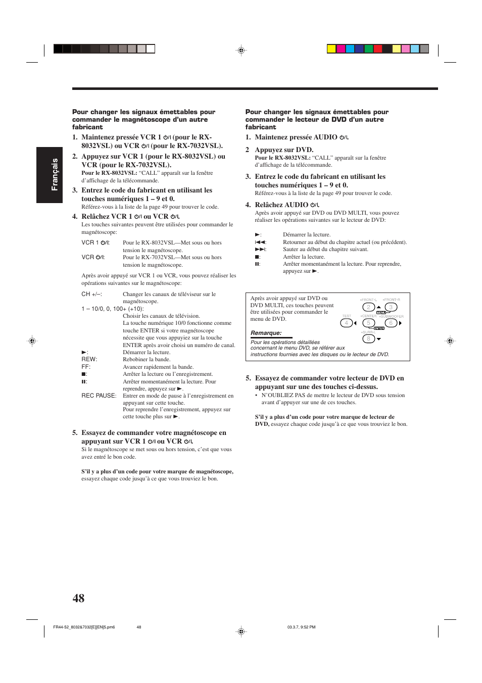 JVC RX-8032VSL User Manual | Page 103 / 160