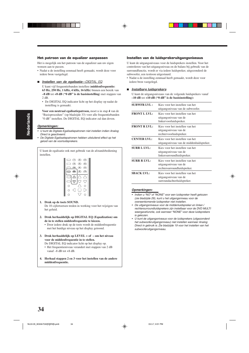 Nederlands | JVC RX-8032VSL User Manual | Page 141 / 160
