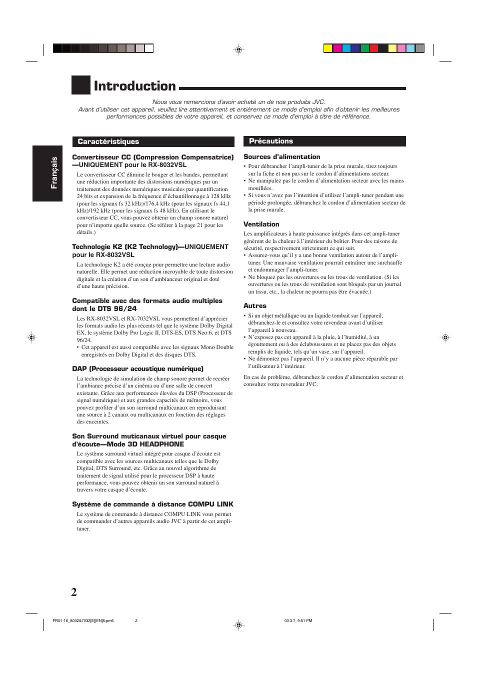 Introduction | JVC RX-8032VSL User Manual | Page 57 / 160