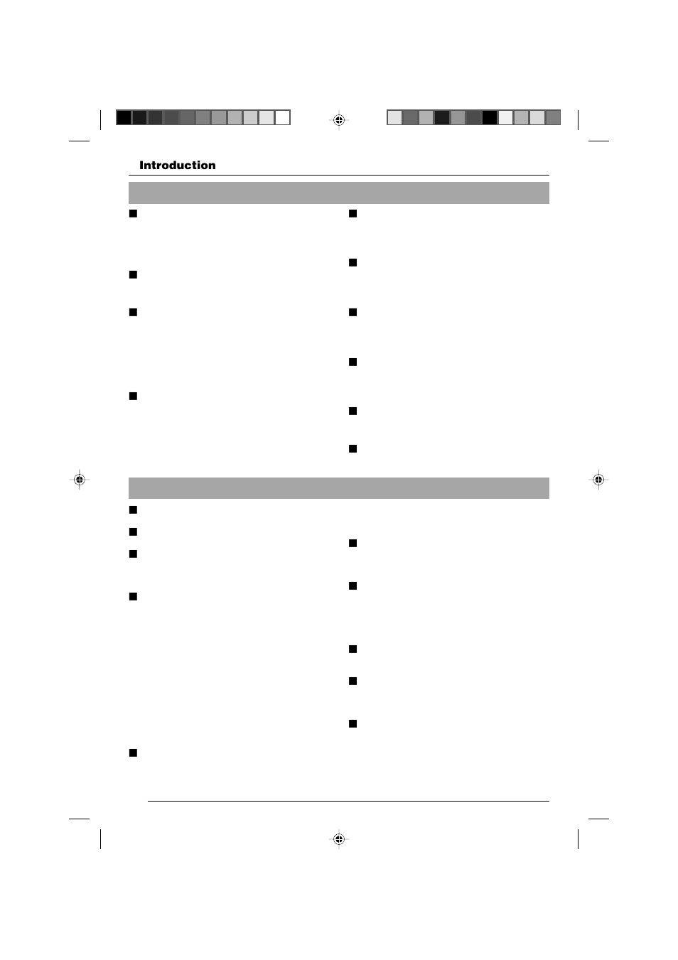 Characteristics, Operating precautions, Characteristics operating precautions | JVC VN-C625 User Manual | Page 6 / 119