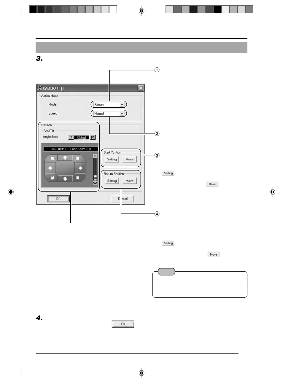 12 auto trace setting, Auto trace setting | JVC VN-C625 User Manual | Page 73 / 119