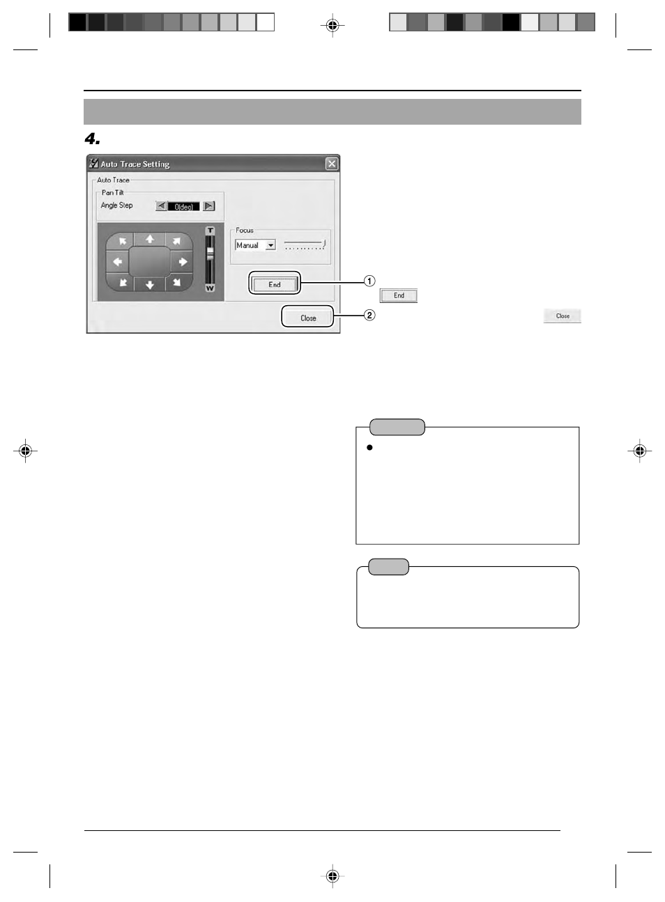 Operations, Step 4 operation using the v.networks controller) | JVC VN-C625 User Manual | Page 77 / 119
