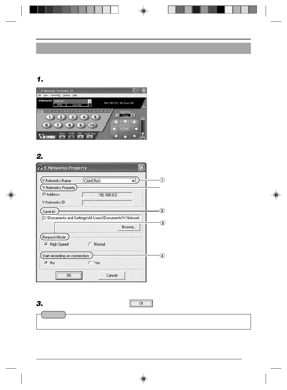 2 record/stop, Hard disk of the pc, 14 changing registered information | JVC VN-C625 User Manual | Page 79 / 119
