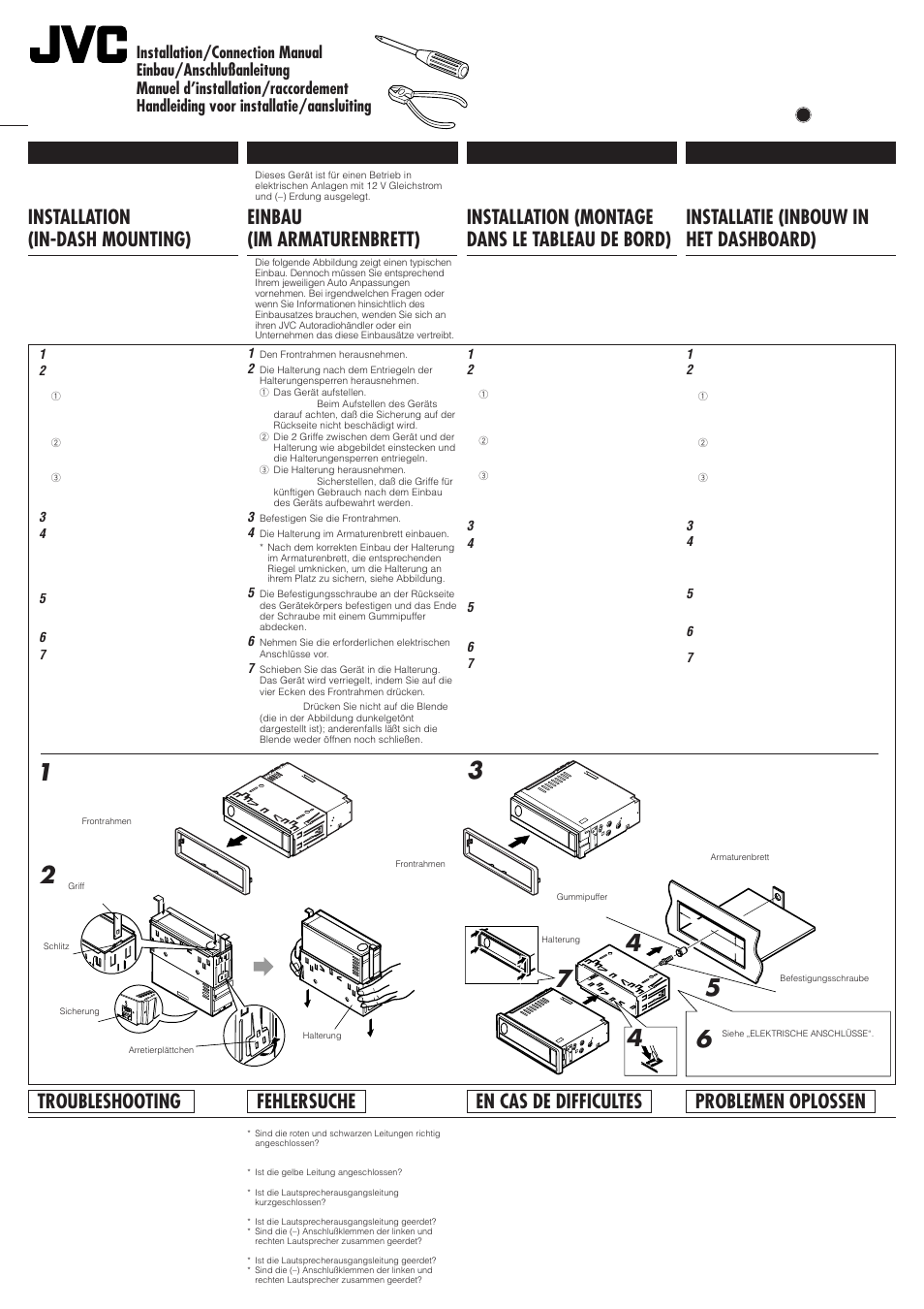 JVC KD-LX333R  EN User Manual | 4 pages