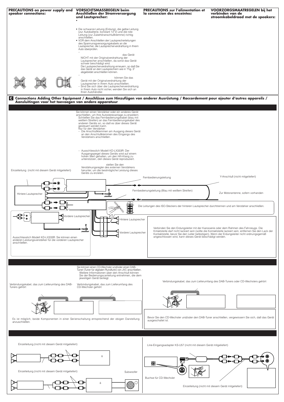 JVC KD-LX333R  EN User Manual | Page 4 / 4