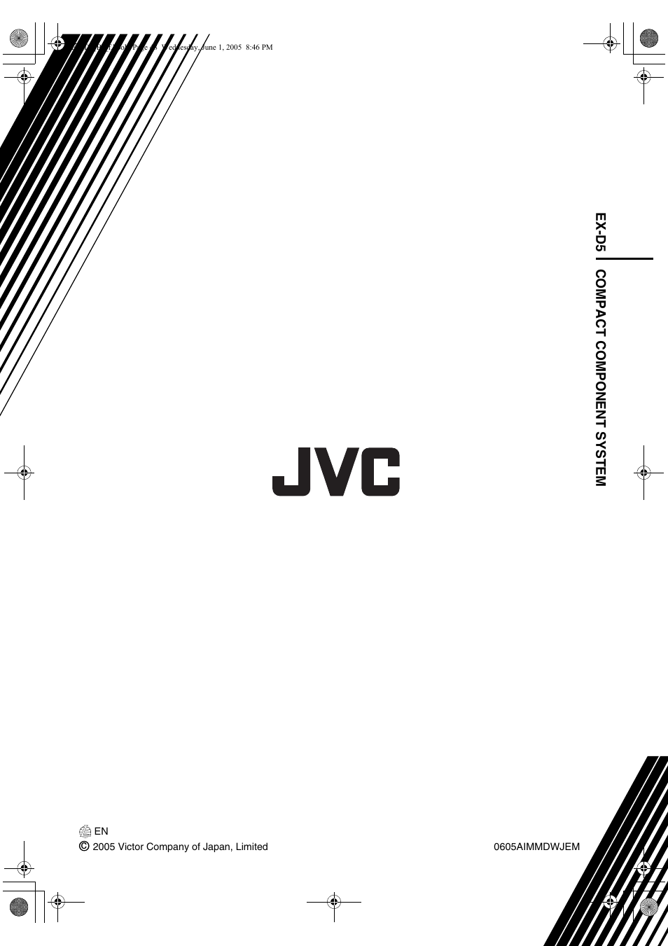 Ex-d5 compact component system | JVC EX-D5 User Manual | Page 51 / 51