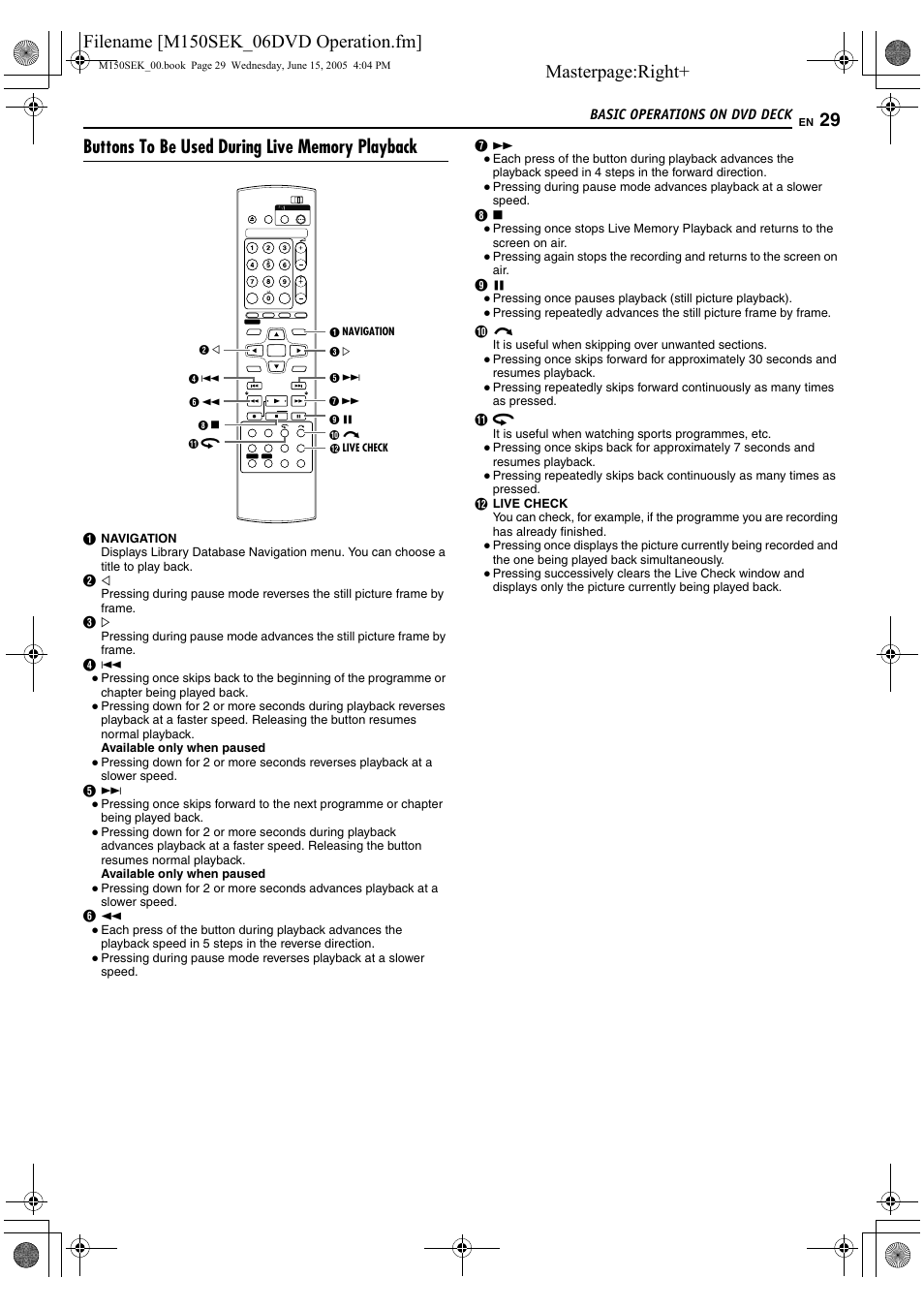 Masterpage:right | JVC DR-M150SEK User Manual | Page 29 / 76