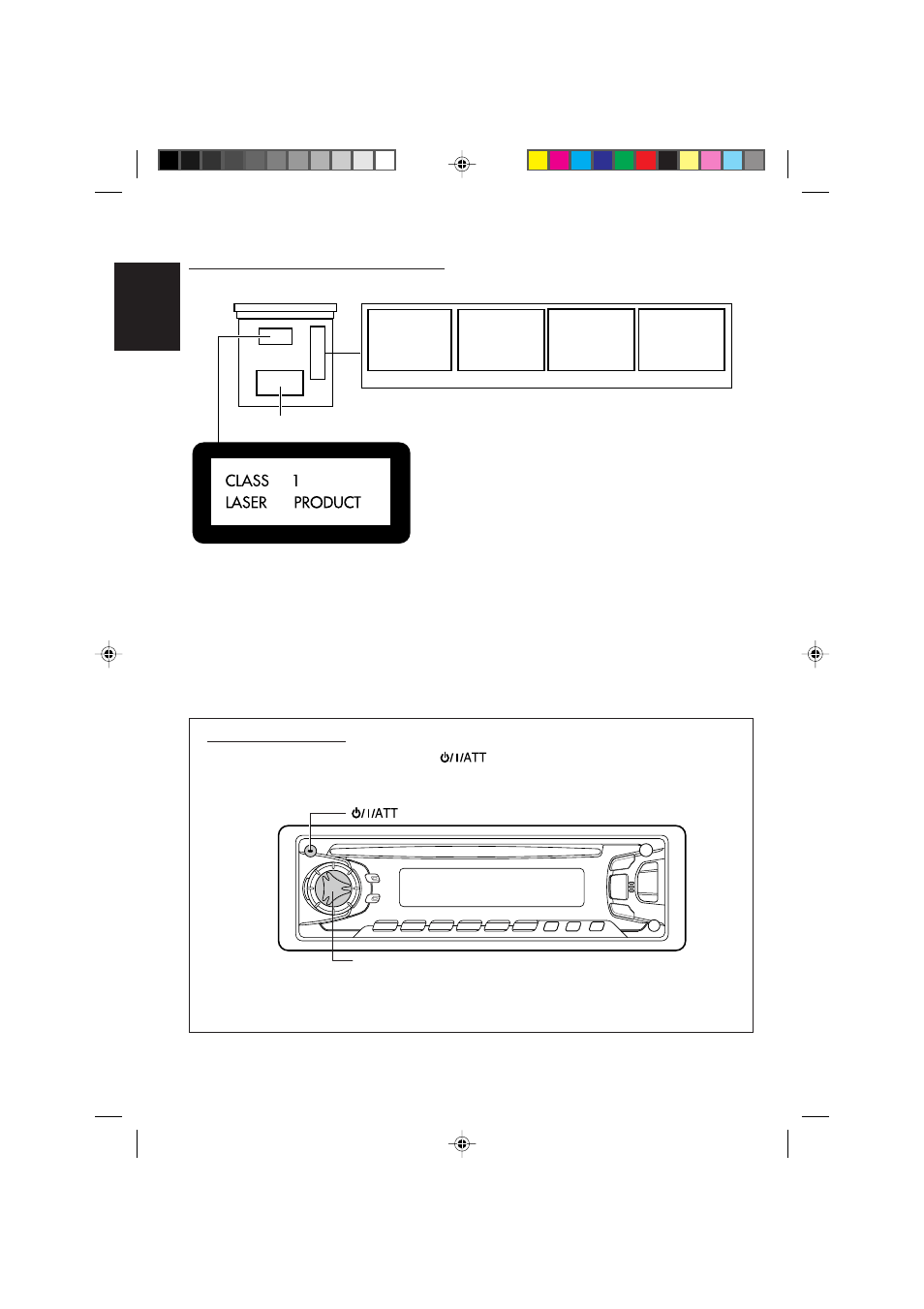 How to reset your unit, Position and reproduction of labels, English | Important for laser products | JVC KD-S821R User Manual | Page 2 / 114