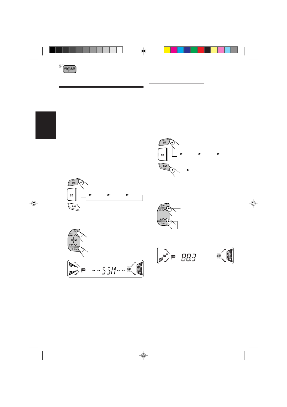 Speichern der sender | JVC KD-S821R User Manual | Page 36 / 114