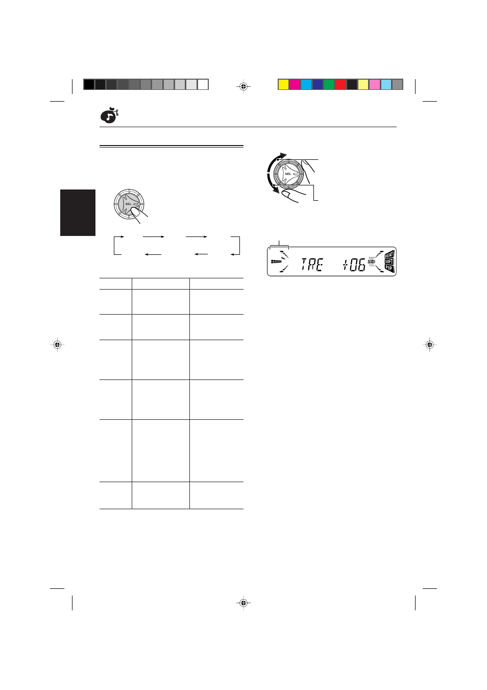 Klangeinstellung, Klang-einstellschritte | JVC KD-S821R User Manual | Page 46 / 114