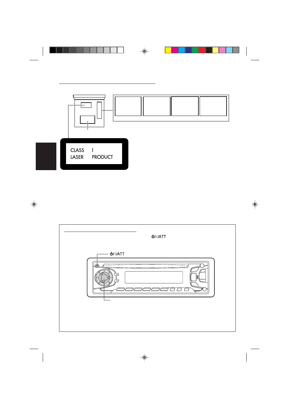 Comment reinitialiser votre appareil, Emplacement et reproduction des étiquettes, Français | Important pour produits laser, Comment réinitialiser votre appareil | JVC KD-S821R User Manual | Page 58 / 114