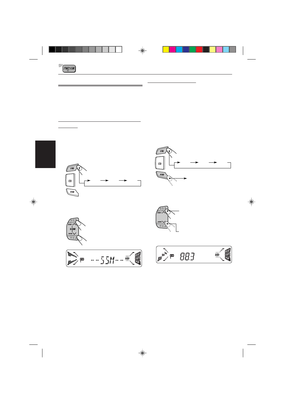 Memorisation des stations, Mémorisation des stations | JVC KD-S821R User Manual | Page 64 / 114