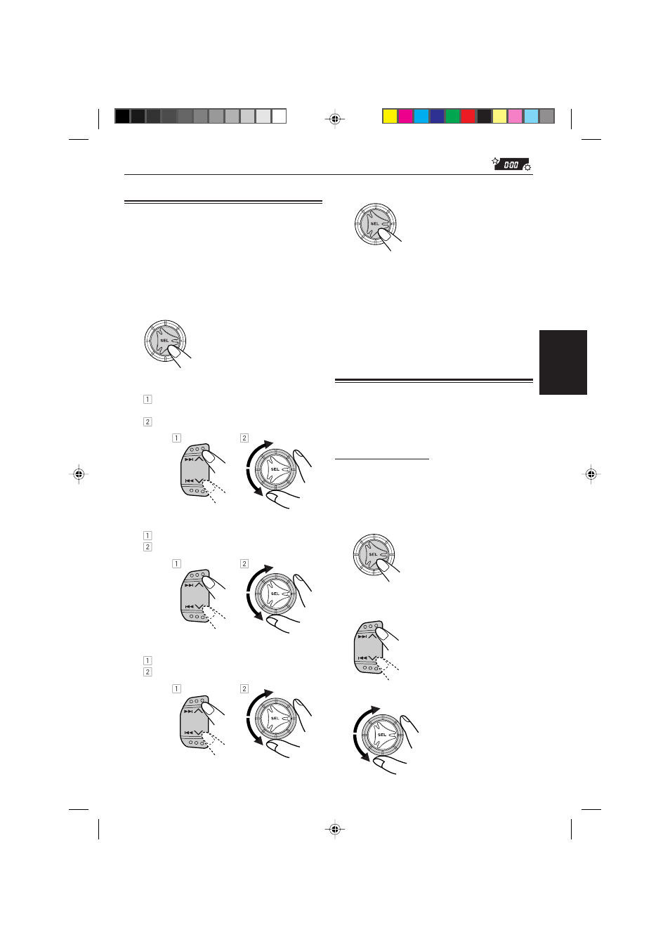 Autres fonctions principales, Reglage de l’horloge, Modification des reglages generaux (psm) | Modification des réglages généraux (psm), Réglage de l’horloge | JVC KD-S821R User Manual | Page 77 / 114