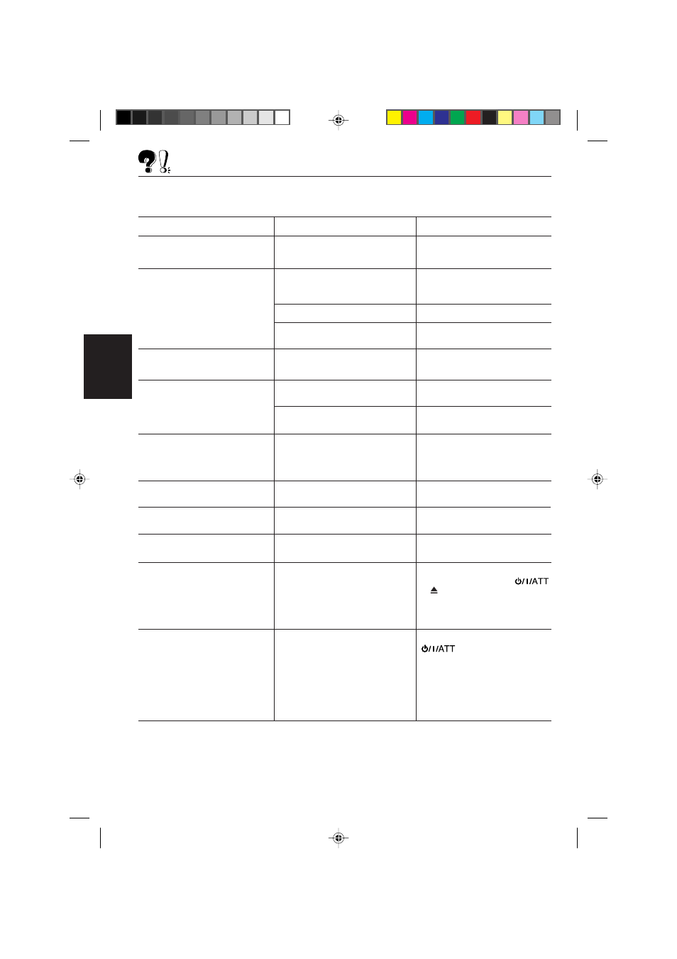 Depannage, Français symptômes, Remèdes | Causes | JVC KD-S821R User Manual | Page 84 / 114