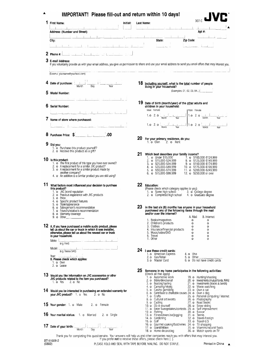 JVC XV-NA70BK User Manual | Page 60 / 66