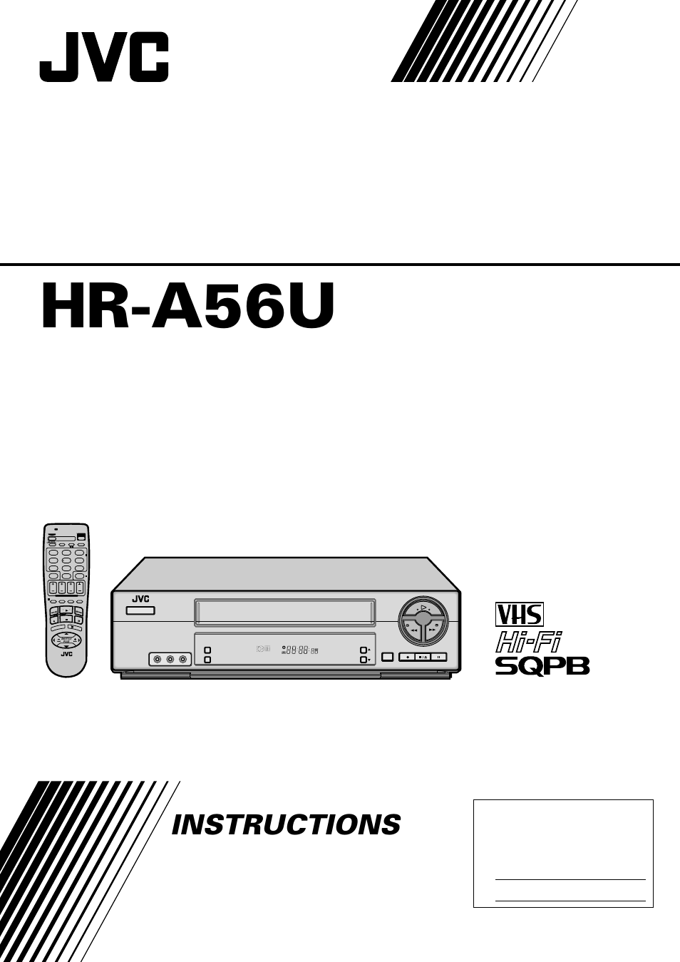 JVC HR-A56U User Manual | 44 pages